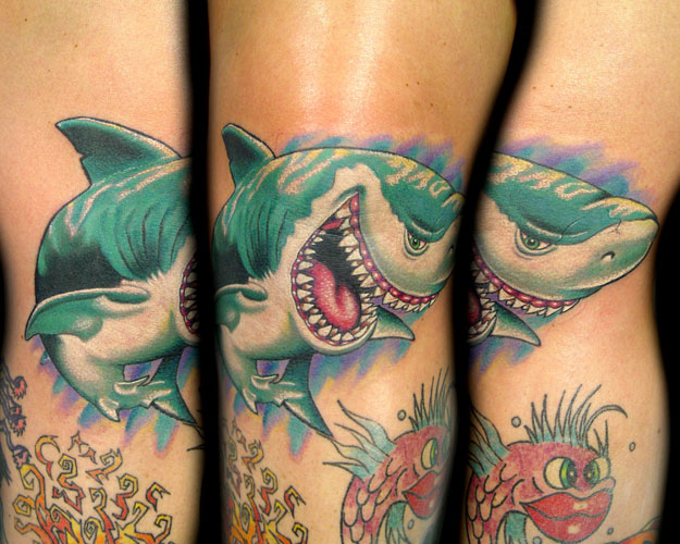 The Mighty Bull Shark Shark Tattoos 1